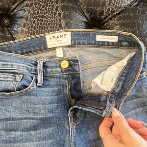 Frame skinny jeans, size 25